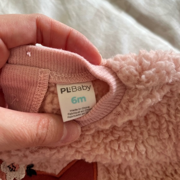 🌻3/25$ Cozy Fleece PL baby (petit lem baby) outfit / set - 6 months - Picture 4 of 6